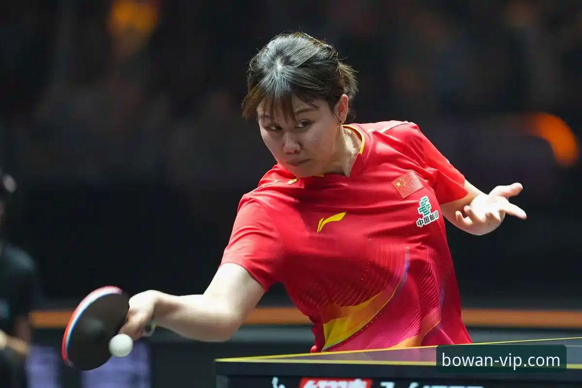 2026世乒赛女团小组赛最新战报：陈幸同横扫陈思羽，中国女乒三连胜强势开局